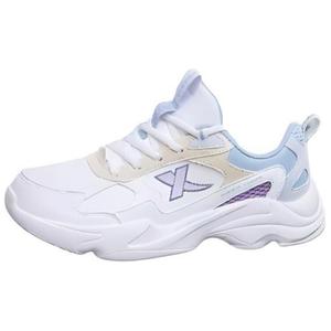 Кроссовки XTEP Lifestyle Shoes Women's Low-top Sail White/beige/sunset Blue, белый/синий