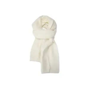 FREE RABBITⅡ Вязаный шарф унисекс, Milk White