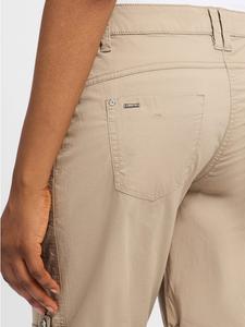 Тканевые шорты Street One, бежевый
