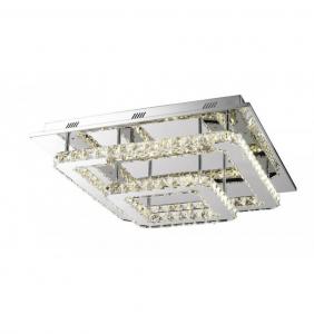 KOSILUM Потолочный светильник Wade, серебристый/хромированный, 55 см