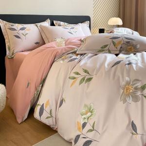 LUOLAI HOME Комплект постельного белья 4 предмета, размер простыни 180x200 см, для одеяла 200x230 см