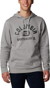 Куртка-толстовка Columbia мужская Trek Hoodie, Colm Grey Heather, College Life Graphic