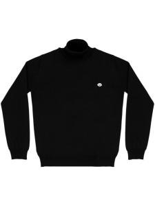 PELO FOUNDATION джемпер с аппликацией в виде собаки, черный