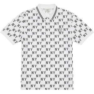 MONOGRAM Collection New York Yankees SS24 Поло Унисекс Слоновая кость Белый MLB