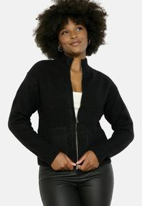 Кардиган LolaLiza ZIP-UP HIGH NECK, Black