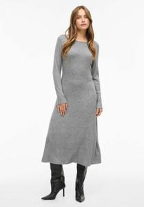 Платье VILA VIDANSA LANGÄRMELIGES, Dark Grey Melange/Mottled Dark Grey