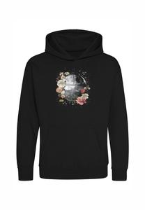 Толстовка с капюшоном STAR WARS FLORAL DEATH STAR Star Wars, черный
