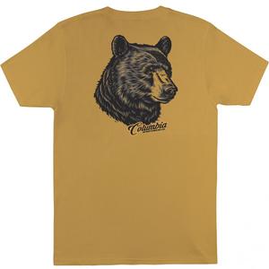 Футболка с коротким рукавом Rob Columbia, цвет mustard