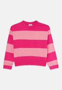 Джемпер ONLY GIRLS KOGTALA STRIPE LONG SLEEVE ONECK, Magenta/Sea Pink/Pink