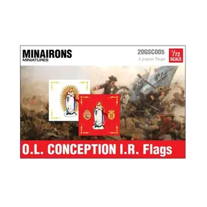 Флаги Богоматери Зачатия IR, War of Spanish Succession - Decals & Flags (1:72)
