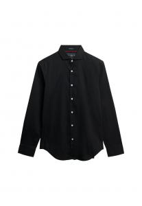 Рубашка на пуговицах Comfort fit Superdry, черный