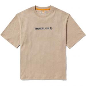 Футболка унисекс светло-грязевая Timberland, Light Mud