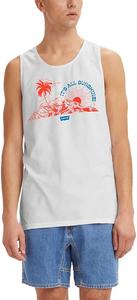 Мужская майка с графическим принтом Levi's, White
