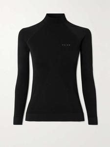 Максимально теплая водолазка из эластичного трикотажа Falke Ergonomic Sport System, черный