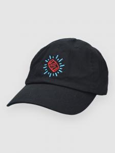 Бейсболка Macba Life Dummy Dad Cap, black/red/blue