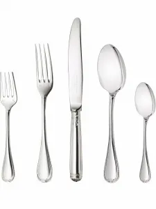 Набор Malmaison из пяти предметов Christofle, серебристый