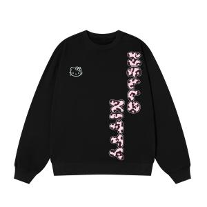 Худи HelloKitty Hello Kitty SS25 Unisex Sanrio, черный