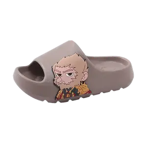 Детские тапочки с противоскользящей подошвой, износостойкие и дышащие ABC KIDS, Taupe