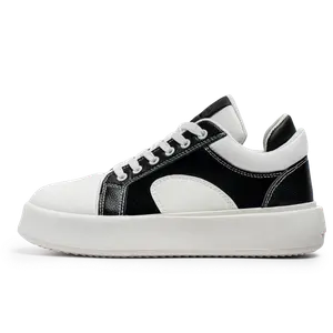 Износостойкие низкие мужские кроссовки Bull charm, White Black