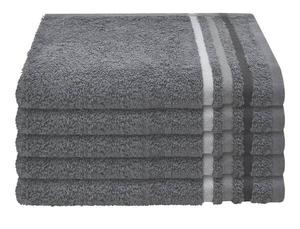 Набор полотенец Schiess шт Skyline Color 5-teilig, 30x1x50 см, темно-серый