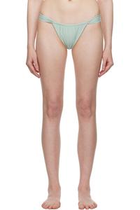 Зелёный голый низ бикини BELLE