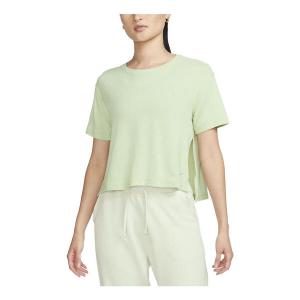 Футболка (WMNS) Nike Dri-FIT One Luxe 'light olive', зеленый