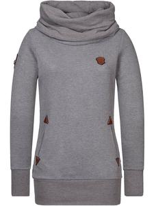 Толстовка с капюшоном naketano, серый