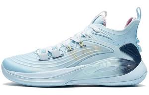 Баскетбольные кроссовки Light Feather 3rd мужские с низким верхом Electronic Powder Blue Xtep