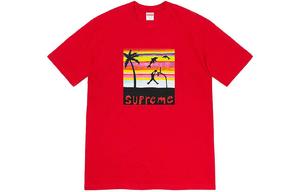 Футболка унисекс Supreme, красный