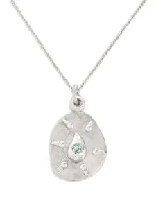 Колье Holy Teardrop с подвеской D'Alma, серебристый