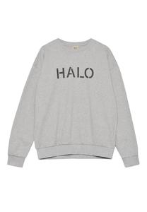 Топ HALO UNIFORM BOXY CREW, Light Grey Melange/Light Grey