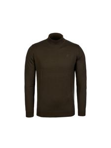 Karl Lagerfeld Вязаный свитер 655002 темно-коричневого цвета