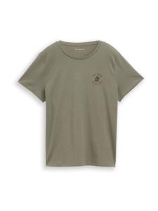 TOM TAILOR Футболка в оливковом цвете