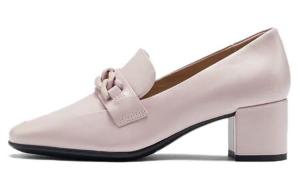 Туфли на высоком каблуке женские розовые Ecco