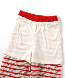 Летние вязаные брюки