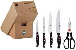 Набор из 6 деревянных ножей Zwilling Taco Natural Wood Knife Twin Pollux