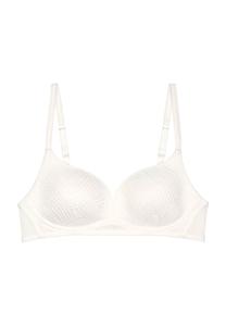 Очаровательный беспроводной бюстгальтер с эффектом прожектора Triumph, белый