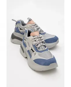 Мароновые спортивные кроссовки (Женские) Prologue Shoes, синий