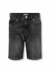 Джинсовые шорты jedge со средней посадкой Only & Sons Junior, Washed Black
