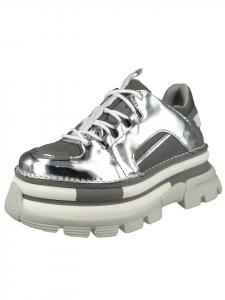 Серебристые кроссовки Mirror Art in the City