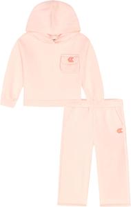 Комплект из 2-х флисовых брюк Calvin Klein для девочек, Gossamer Pink