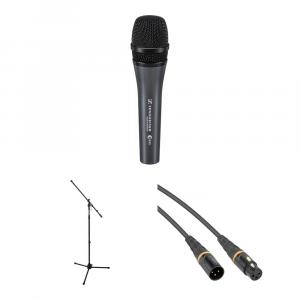 Ручной микрофон Sennheiser E 845 Supercardioid Vocal Mic with Boom Stand and