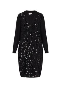 Вязаный кардиган Usha Fashion Look, черный