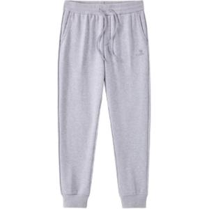 Толстые вязаные спортивные штаны Unisex с флисовой подкладкой и манжетами CAMEL, светло-серый