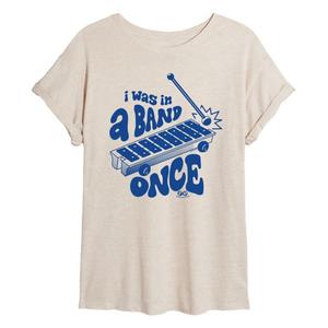 Фишер Прайс Юниоры, я когда-то был в группе, футболка большого размера Fisher-Price, бежевый