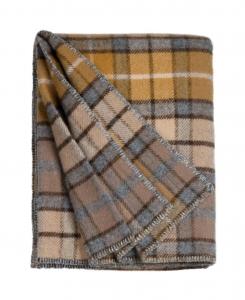 Большой плед Highland Tweeds, 59 x 80 дюймов Prince of Scots, Brown