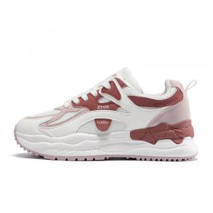 Кроссовки для образа жизни Женские низкие Zhr, бежевый/красный