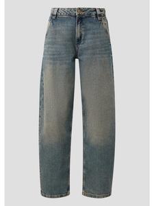 Джинсовые брюки 53Z9_синего цвета QS