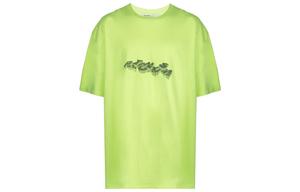 Футболка Ss20 мужская флуоресцентно-зеленая Off-White, зеленый