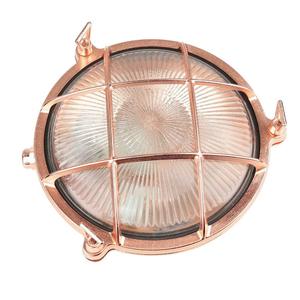 Настенный светильник Licht-Erlebnisse SERIFOS, медно-серый металлик - 21 x 21 x 9 см